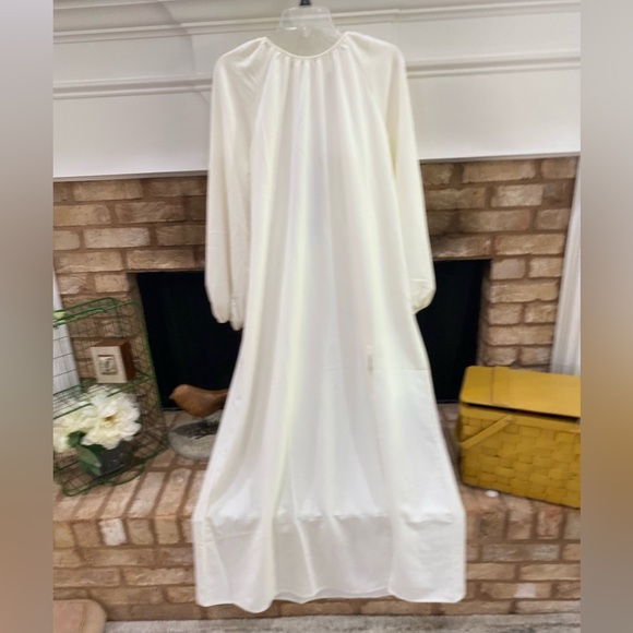 Hill House The Simone Dress Coconut Milk L NWOT - Picture 5 of 11